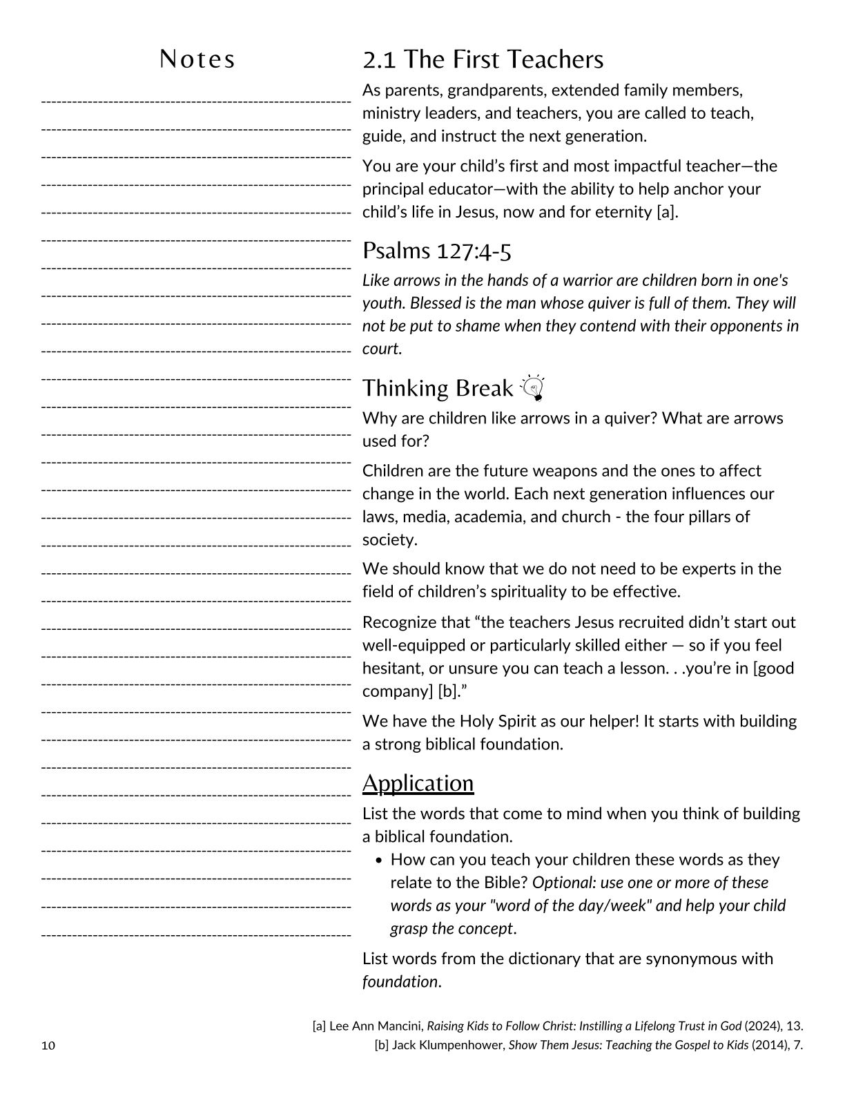 Transformative Parenting - Participant Guide